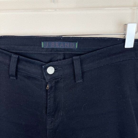 J. Brand Black Crop Wide Leg Denim Jeans Size 29 - Picture 4 of 9